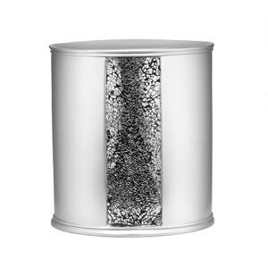 Popular Bath Silver Sinatra Bath Decor Accessories, Premium, Durable, Acrylic